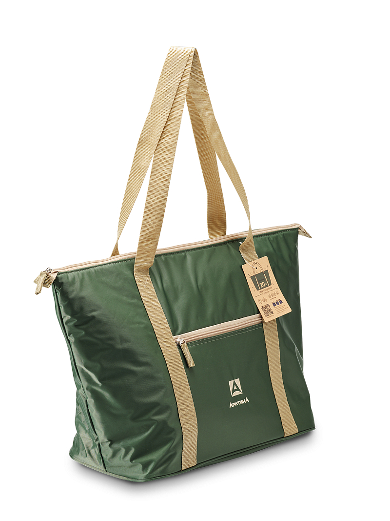 Зеленая сумка-холодильник 3100 на 20л - 1