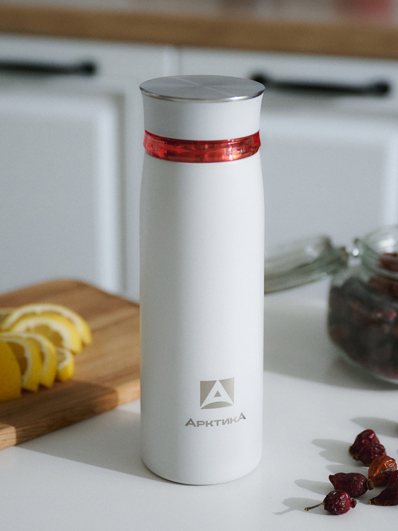 Термокружка 0.42л серии 715 «Арктика» с ситечком - 4