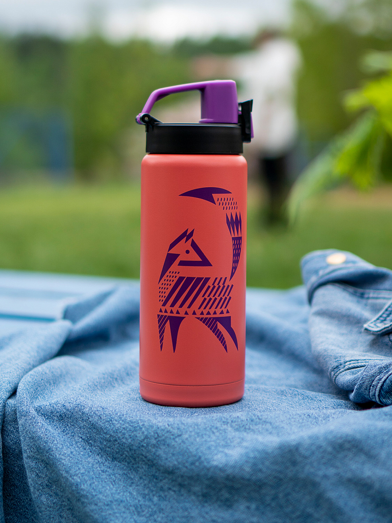 Термокружка 0.5л серии 702 «Сититерм» «Лиса» (уценка) - 3