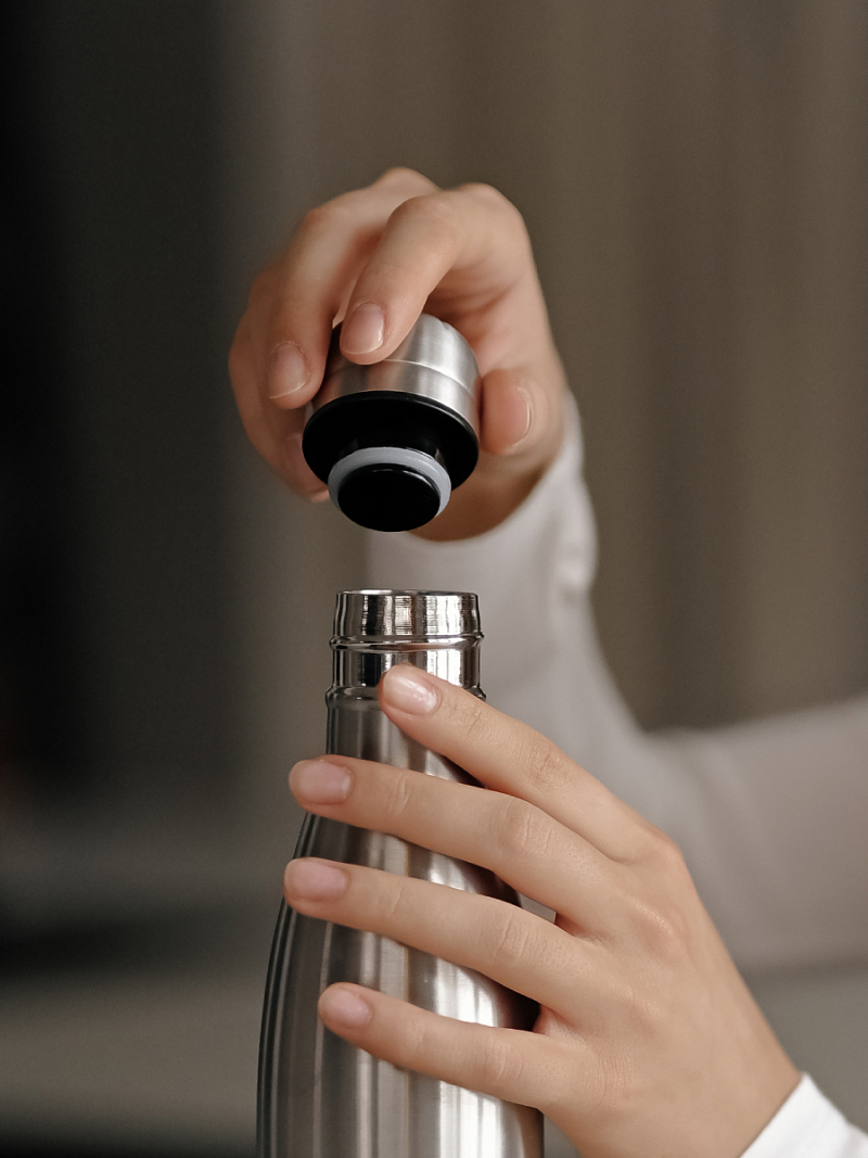 Термобутылка 0.44л серии 717 стальная - 4