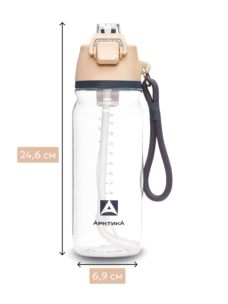 Тритановая бутылка 723 с распылителем на 0.8л - 6