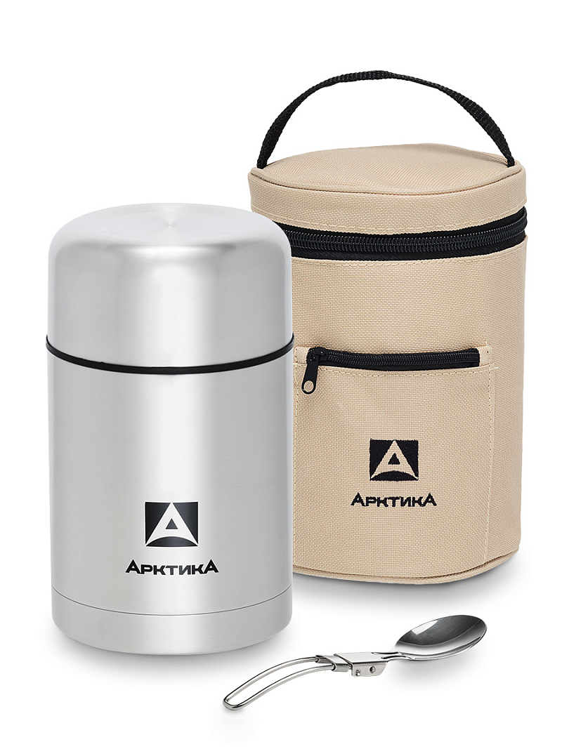 Термос 301 c широким горлом и чехлом на 0.75л - 1 Термос 301 c широким горлом и чехлом на 0.75л - 1