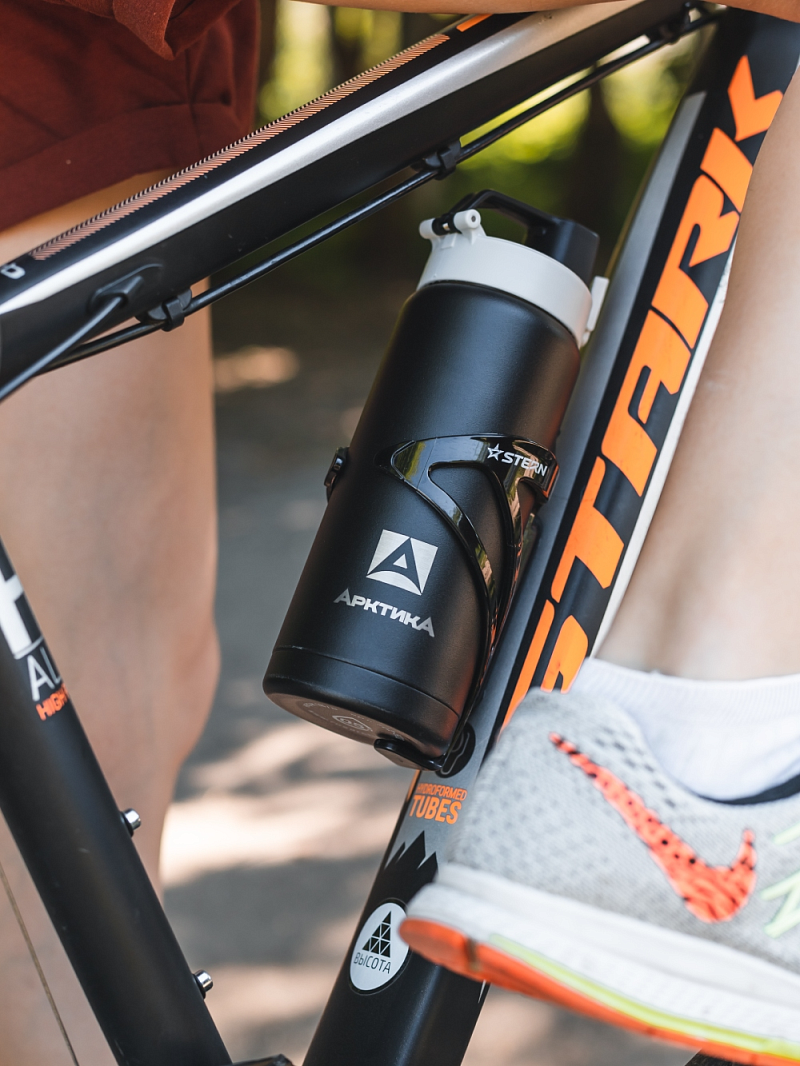 Термокружка 0.5л серии 702 «Сититерм» чёрная (уценка) - 4