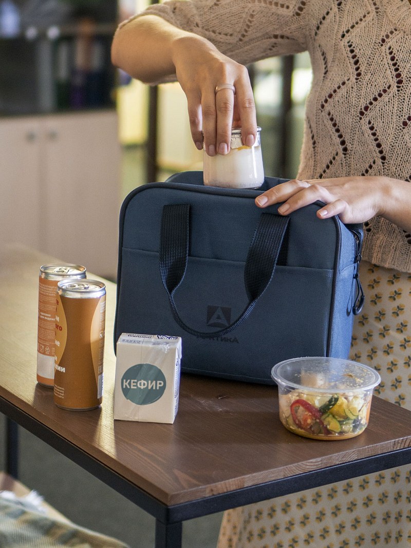 Термосумка 3300 для ланча синяя на 7.5л - 5 Термосумка 3300 для ланча синяя на 7.5л - 5