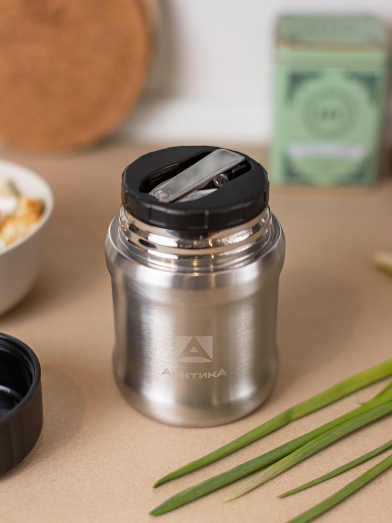 Стальной термос 311 для еды на 0.5л  - 6