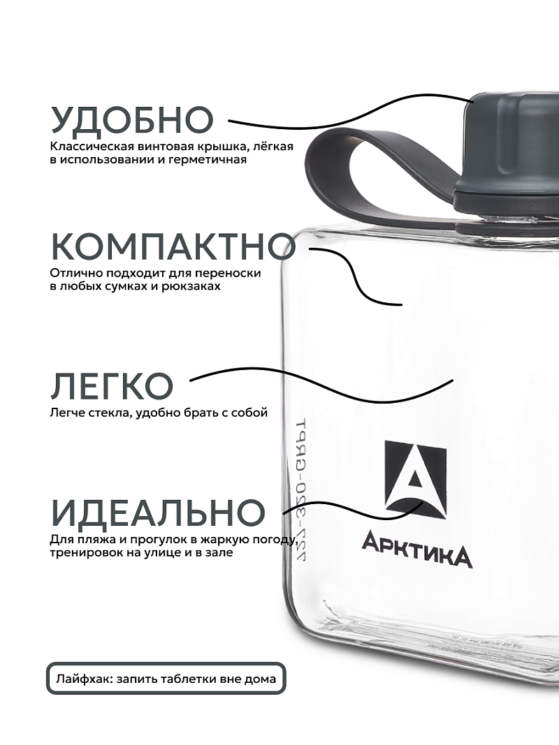 Тритановая бутылка 727 на 0.32л - 4