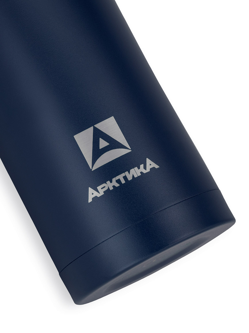 Термос серии 105 на 1.2л синий с узким горлом - 5