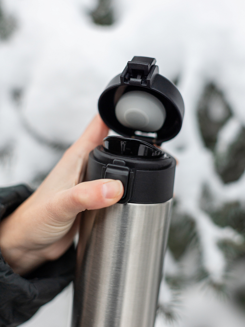 Термокружка серии 703 на 0.47л стальная - 4