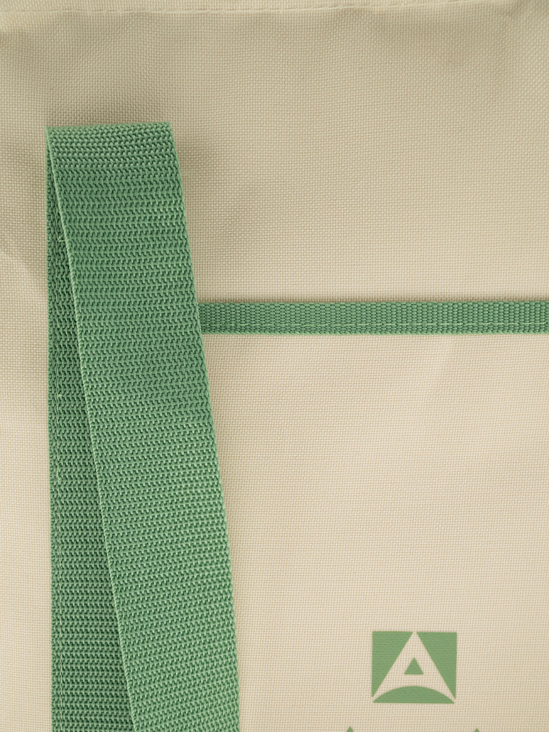 Термосумка шоппер 3400 зеленая на 17.5л - 5