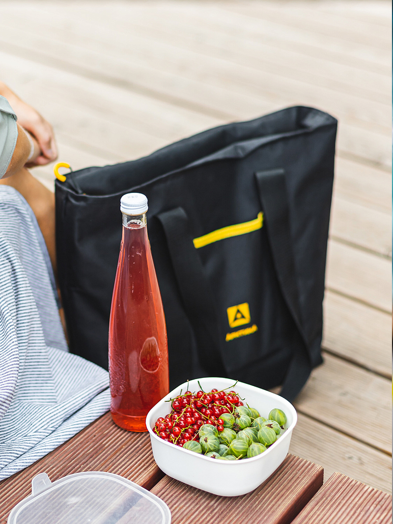 Термосумка шоппер 3400 черная на 17.5л - 2