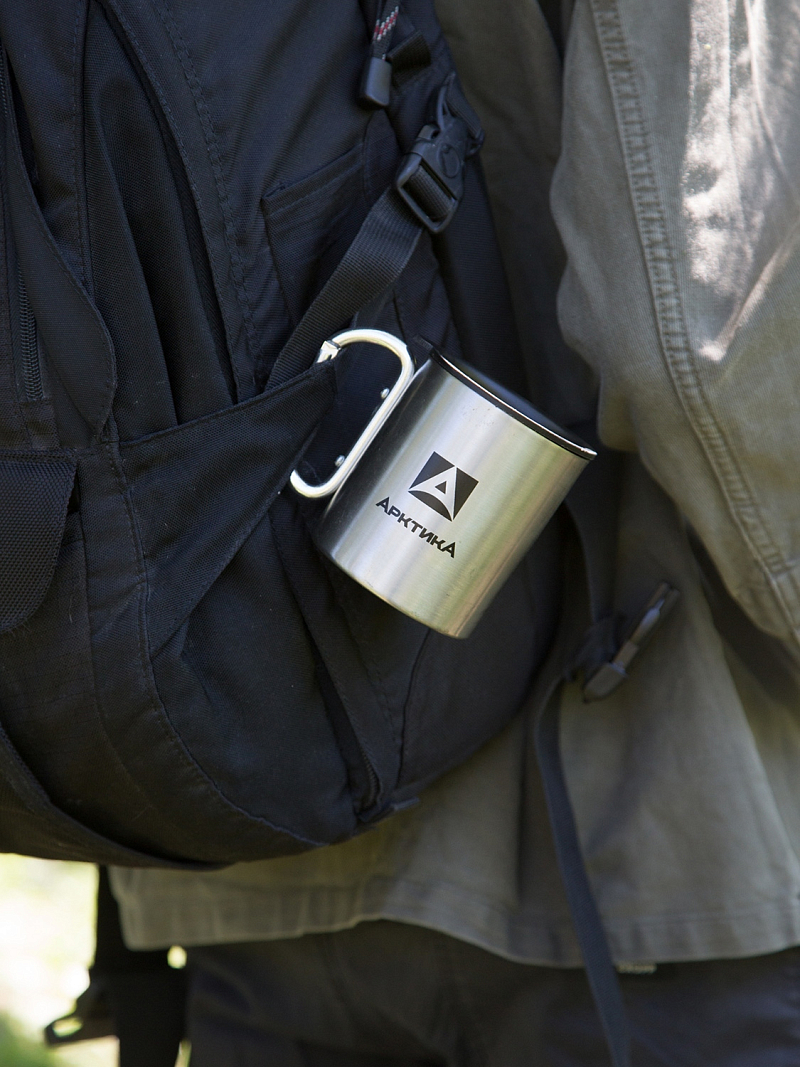 Термокружка серии 801 с ручкой-карабином на 0.4л - 4