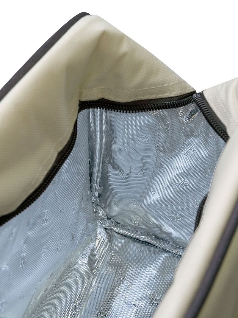 Термосумка 3300 для ланча бежевая на 7.5л - 8