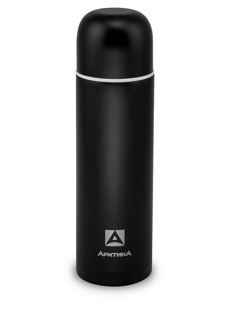 Термос серии 105 на 1.2л черный с узким горлом - 1