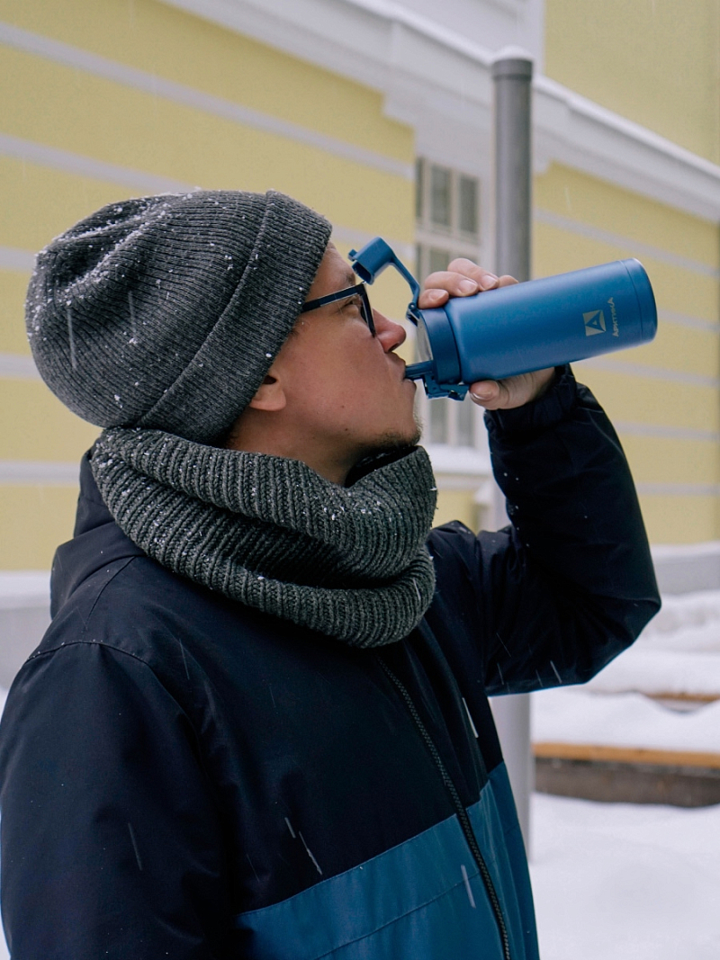 Термокружка 0.5л серии 702 «Нордик» с ситечком - 2