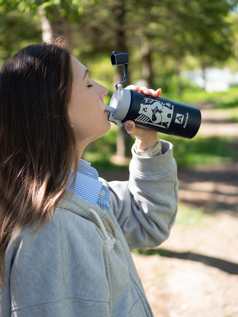 Термокружка серии 702 «Сититерм» «Медведь» на 0.5л - 6