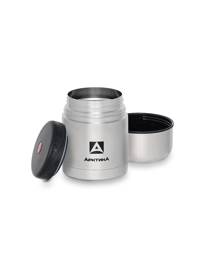 Термос 301 с широким горлом и чехлом на 0.5л  - 3