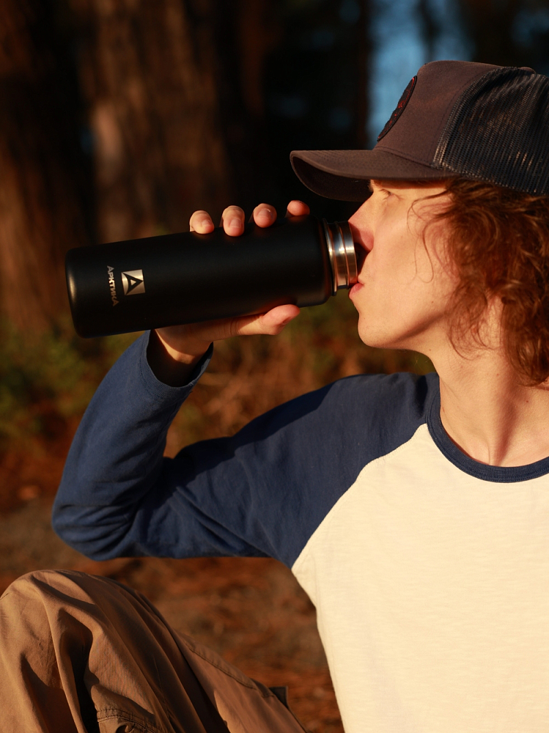 Термокружка серии 708 + спортивная крышка на 0.7л - 4