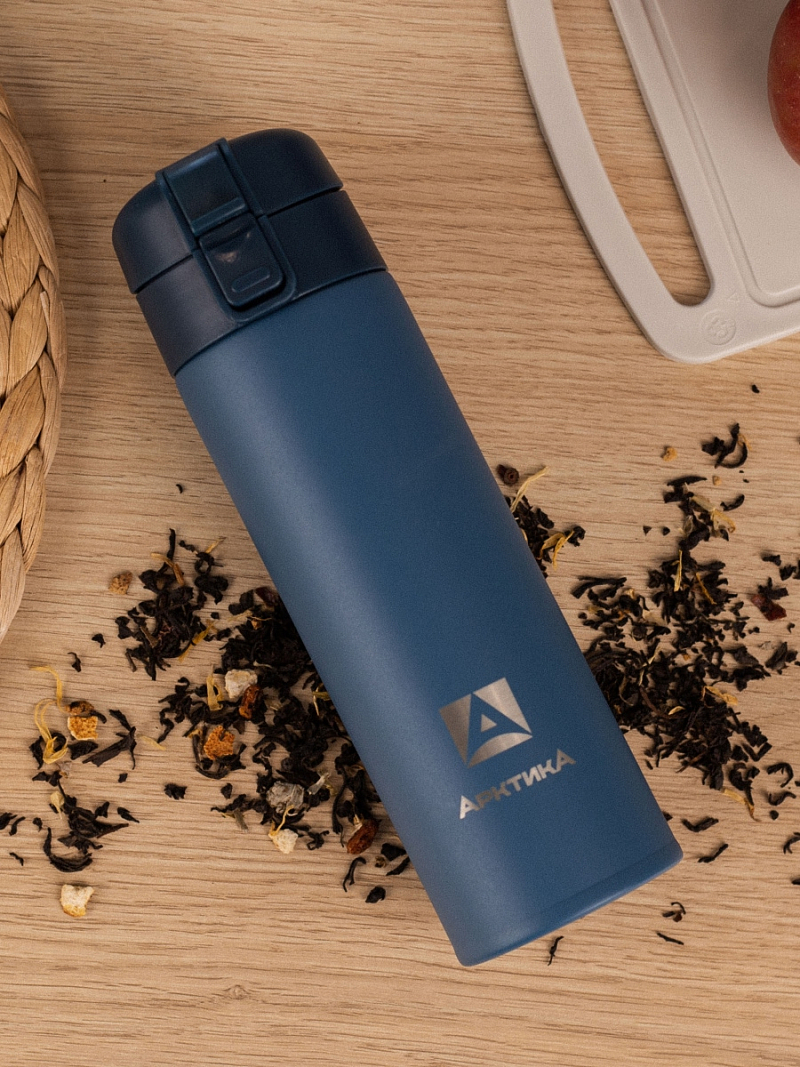 Термокружка 0.47л серии 703 «Нордик» с ситечком (уценка) - 5