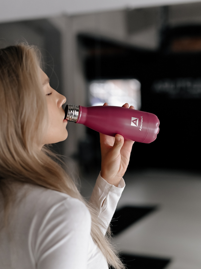 Термобутылка 0.33л серии 717 «Вишня» - 4