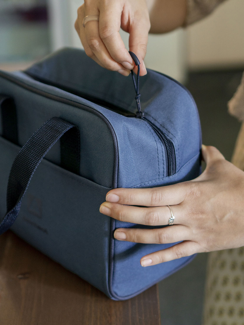 Термосумка 3300 для ланча синяя на 7.5л - 3 Термосумка 3300 для ланча синяя на 7.5л - 3