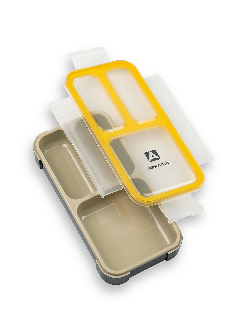 Ланч-бокс с отделениями на 0.42Л - 6 Ланч-бокс с отделениями на 0.42Л - 6
