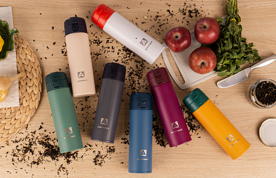 Классическая термокружка с ситом