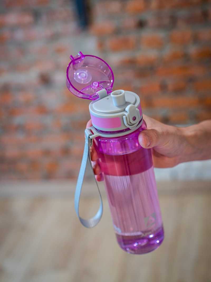 Питьевая бутылка 720 из тритана 0.5л, лавандовая глянцевая, с ситечком - 4 Питьевая бутылка 720 из тритана 0.5л, лавандовая глянцевая, с ситечком - 4