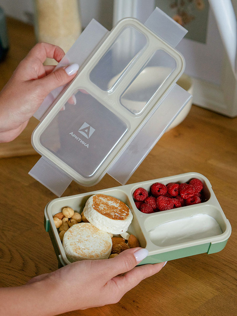 Ланч-бокс с отделениями на 0.42Л - 6