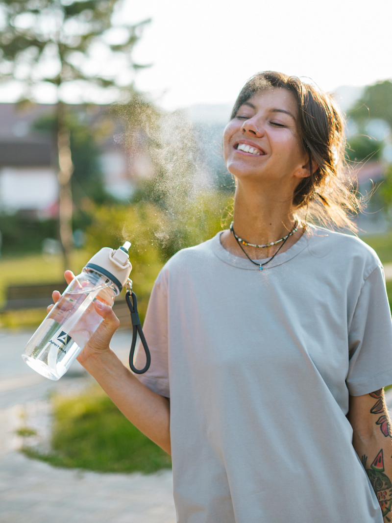 Тритановая бутылка 723 с распылителем на 0.8л - 5