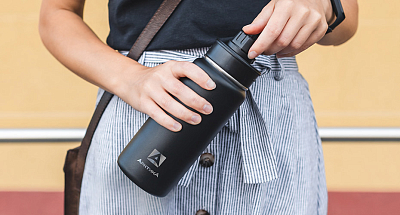 Термос с питьевой системой