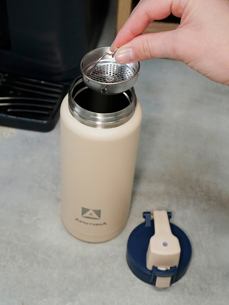 Термокружка 0.5л серии 702 «Песок» с ситечком - 6