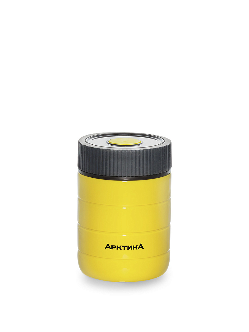 Компактный желтый термос 307 для еды на  0.48л - 1 Компактный желтый термос 307 для еды на  0.48л - 1