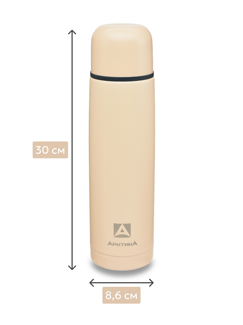 Термос серии 101 на 1л текстурный с узким горлом - 5
