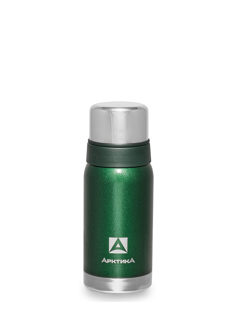 Зеленый термос 106 с узким горлом на 0.5л - 1