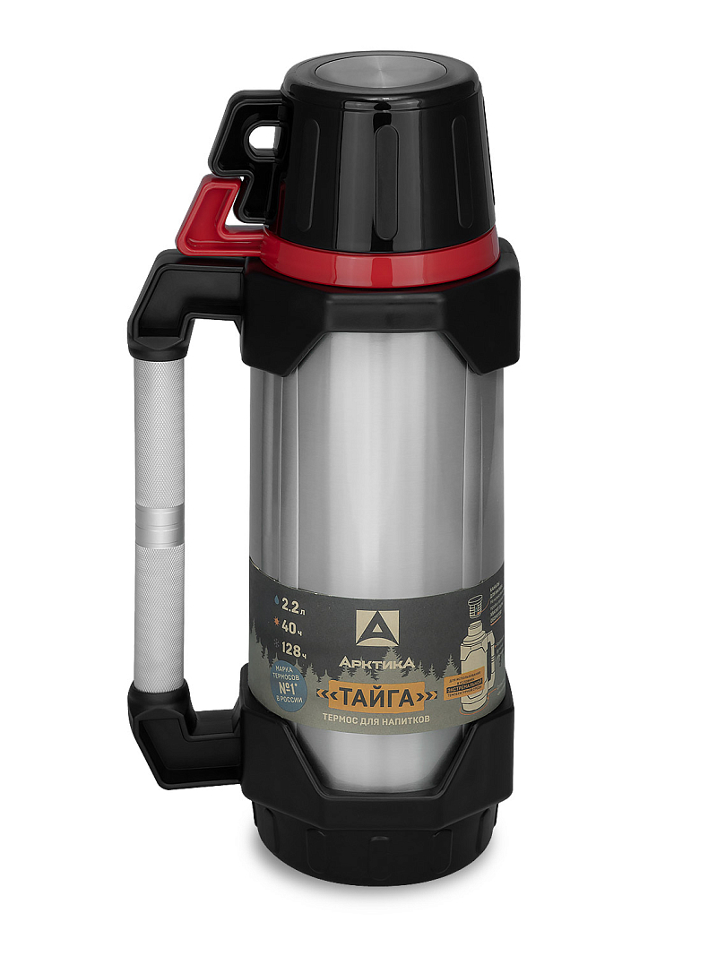 Стальной термос 110 «ТАЙГА» на 2.2л  - 1 Стальной термос 110 «ТАЙГА» на 2.2л  - 1