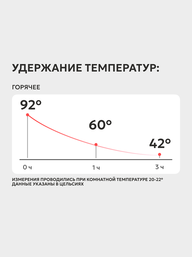 Термокружка 0.4л серии 801 стальная с ручкой-карабином (уценка) - 3