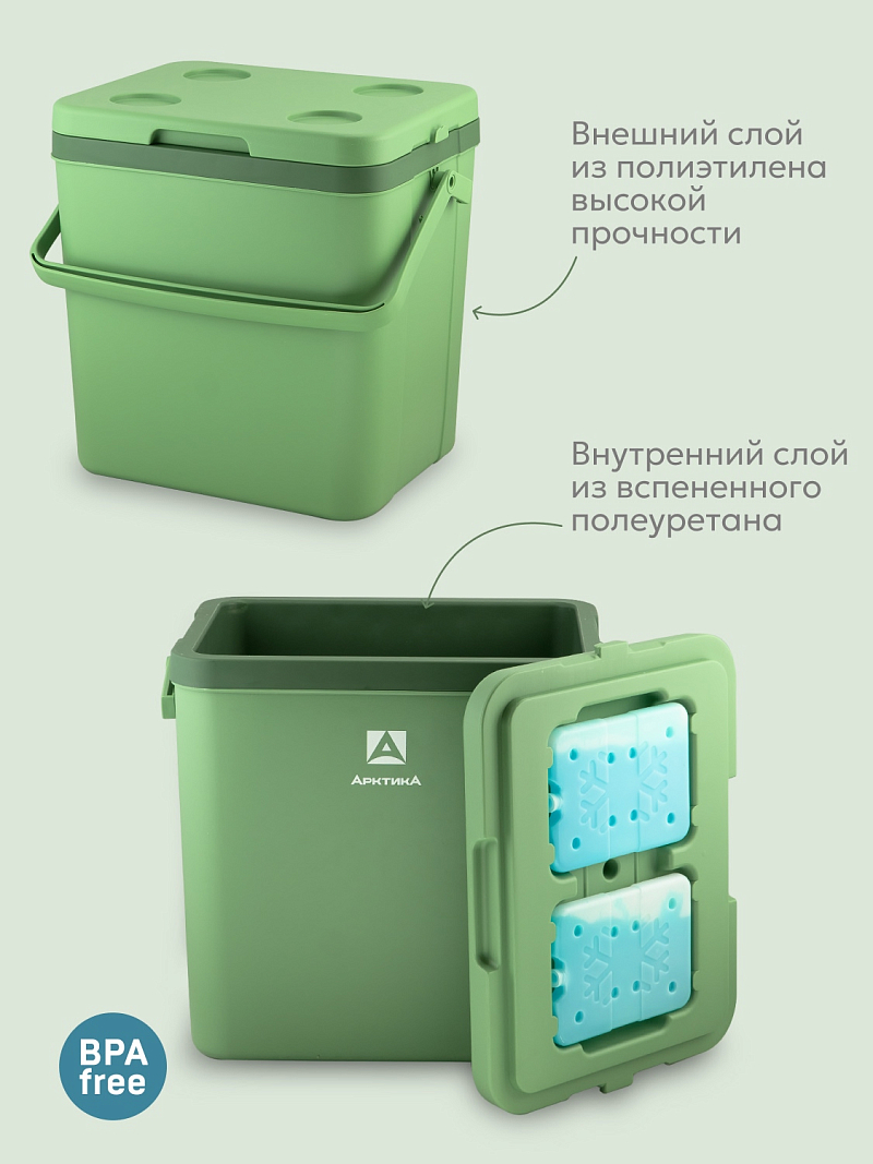 Пикниковый термоконтейнер 2200 на 26 л - 5