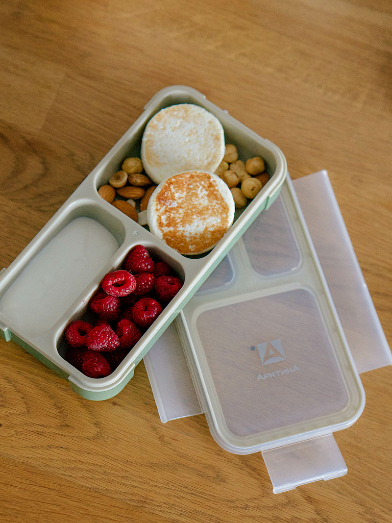 Ланч-бокс с отделениями на 0.42Л - 3