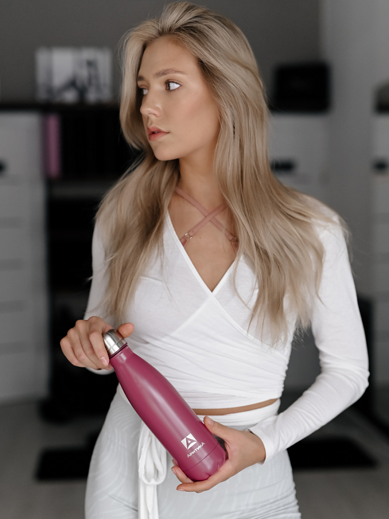 Термобутылка 0.44л серии 717 «Вишня» - 6