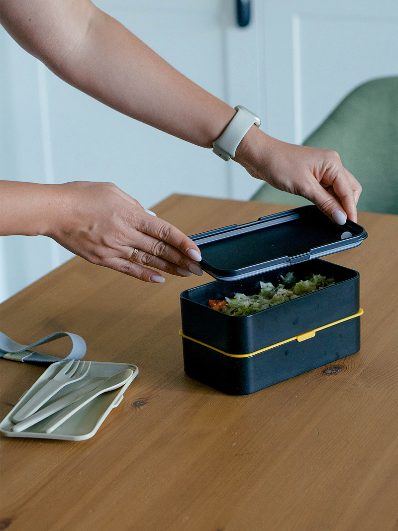 Ланч-бокс с 2 контейнерами на 1.2Л - 8 Ланч-бокс с 2 контейнерами на 1.2Л - 8