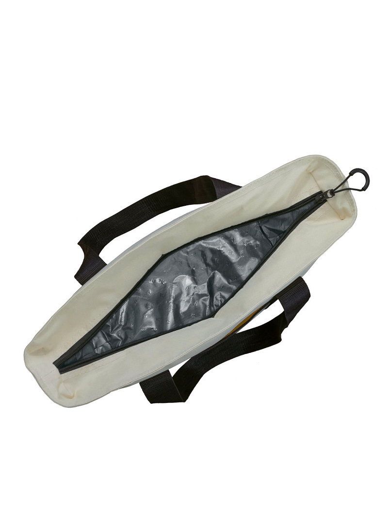 Термосумка шоппер 3400 бежевая на 17.5л - 6