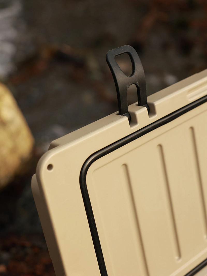 Бежевый термоконтейнер 2600 на 55 литров - 9