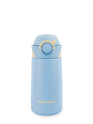 Детский голубой термос на 0.39л