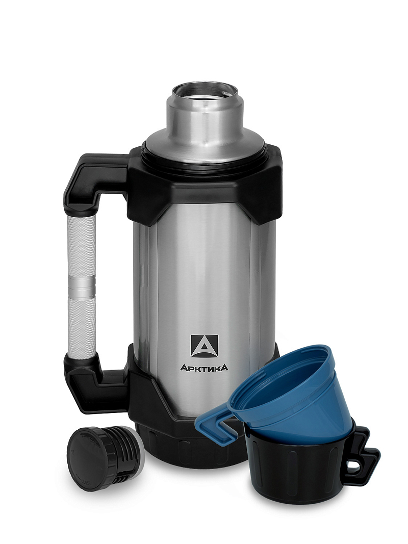 Термос серии 110 «ТАЙГА» на 1.8л с двумя чашками - 3