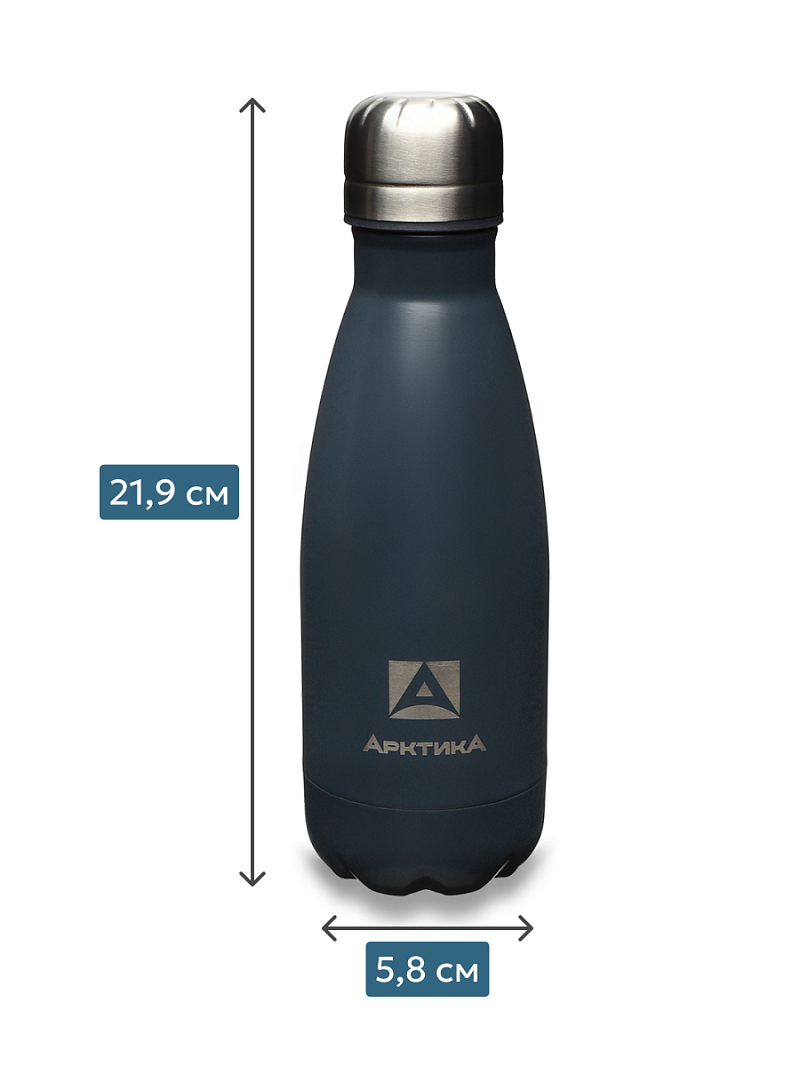Термобутылка 0.33л серии 717 «Индиго» - 5