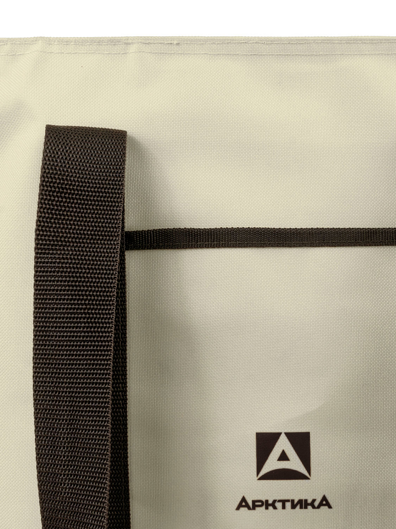 Термосумка шоппер 3400 бежевая на 17.5л - 2