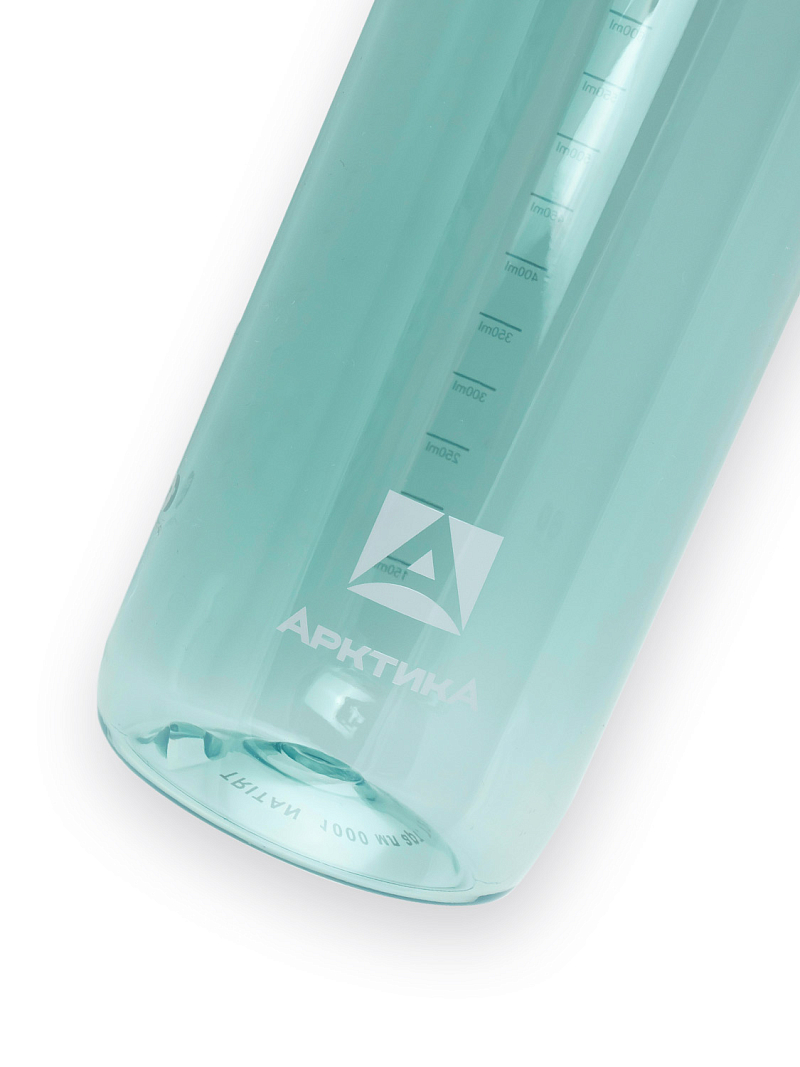 Питьевая бутылка 720 из тритана 1л, голубая глянцевая, с ситечком - 5