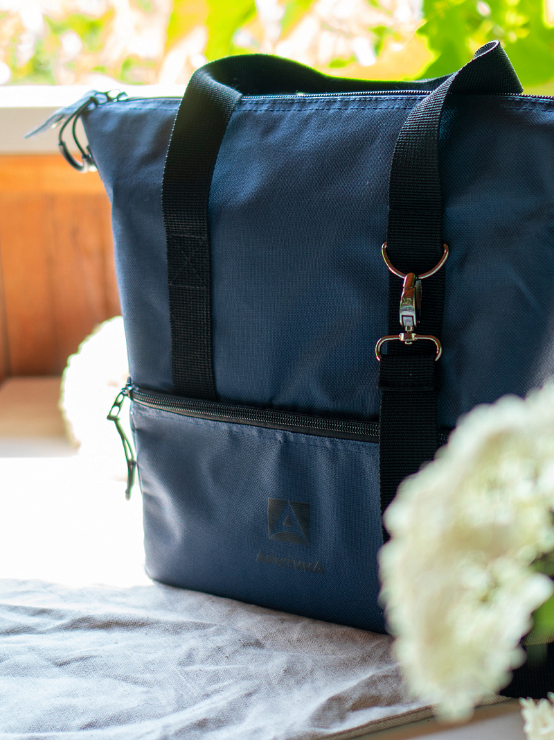 Термосумка-трансформер 3600 синяя на 11.5л - 2