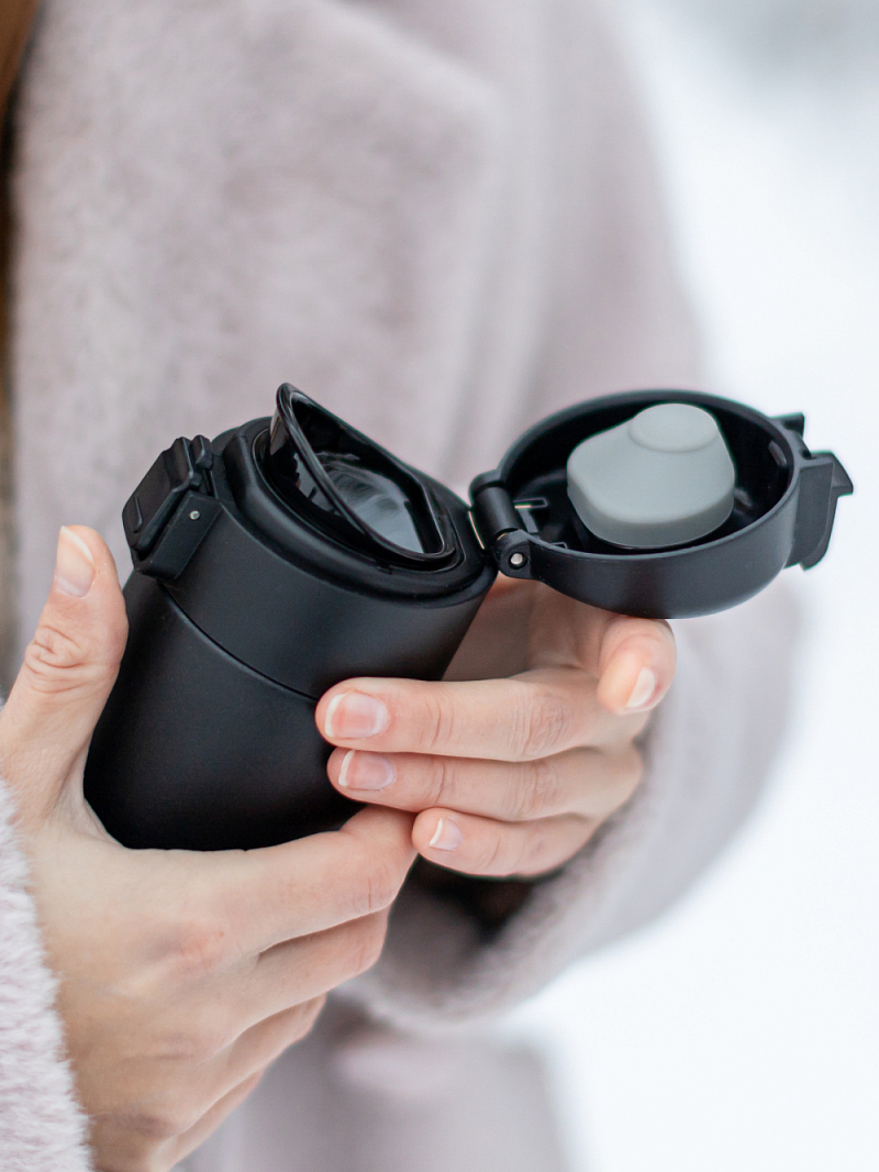 Термокружка серии 703 на 0.47л чёрная - 4