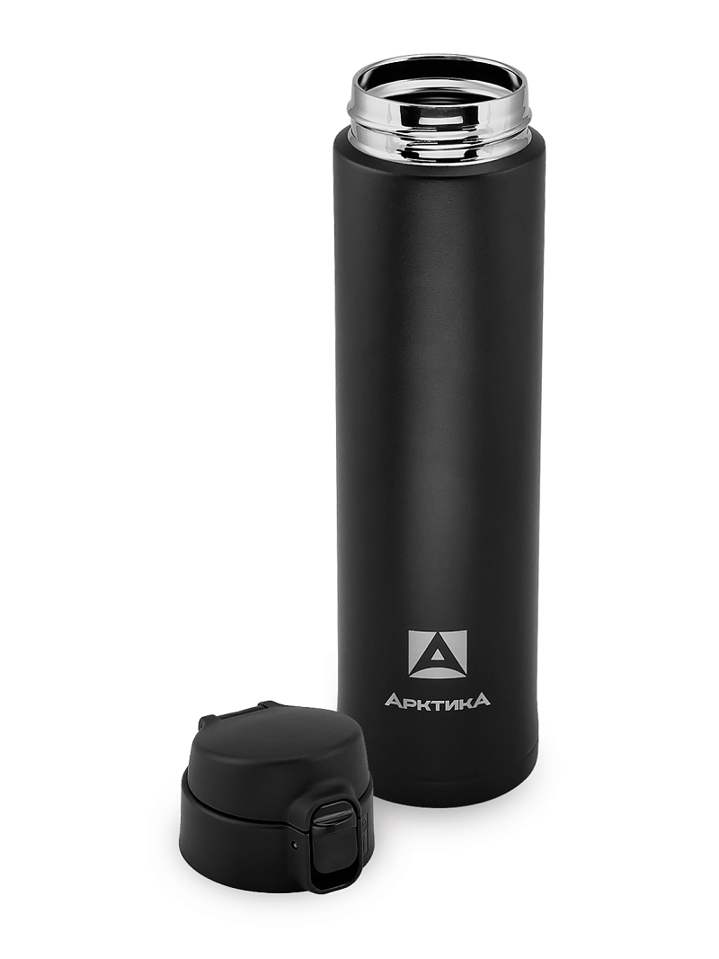 Черная термокружка 701 на 0.52л - 3